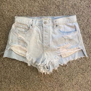 Size 4 Abercrombie and Fitch Jean Shorts